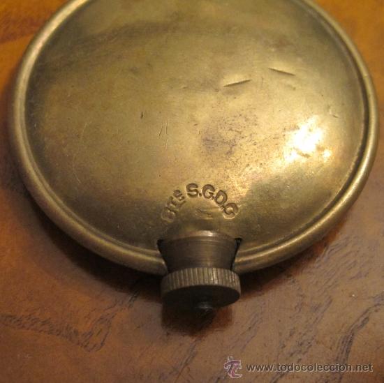 Recambios de relojes: ANTIGUO P&Eacute;NDULO RELOJ - PESADO - - Foto 2