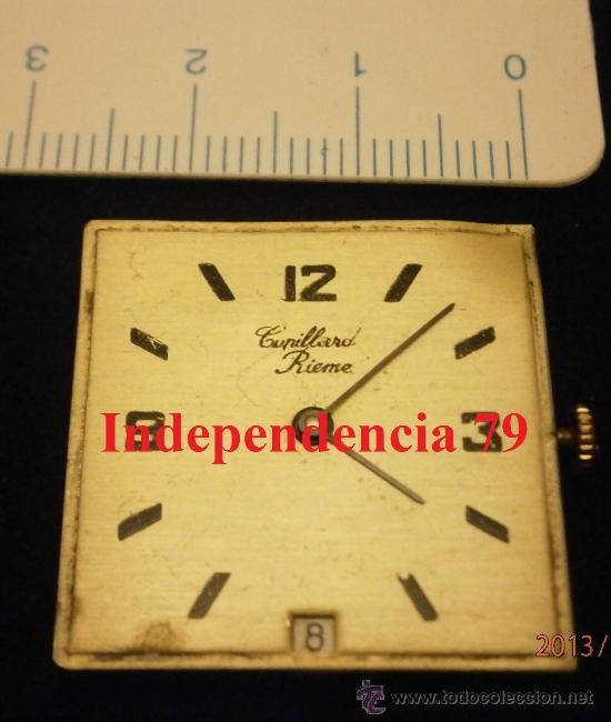 Pe&ccedil;as de reposi&ccedil;&atilde;o de rel&oacute;gios: Parte de reloj CUNILLARD RIEME