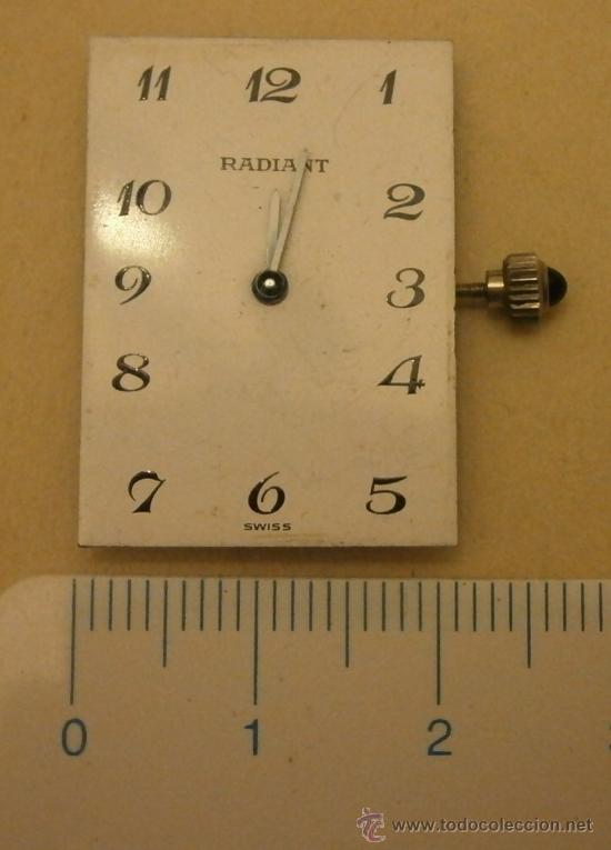 Recambios de relojes: Parte de reloj RADIANT - Foto 1