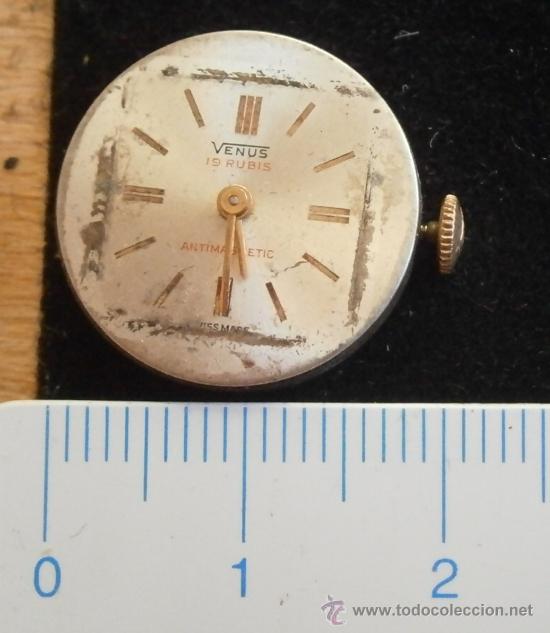 Recambios de relojes: Parte de reloj VENUS ANTIMAGNETIC - Foto 1