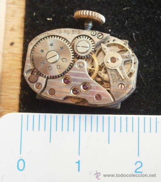 Recambios de relojes: Parte de reloj EDOX, suizo - Foto 2