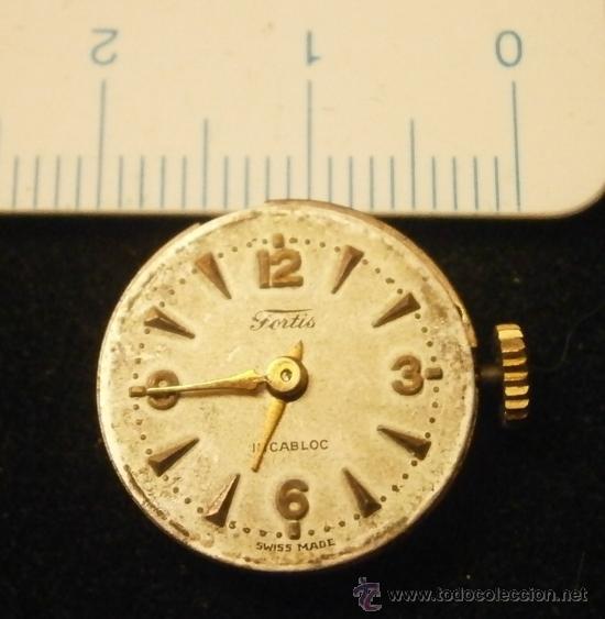 Pe&ccedil;as de reposi&ccedil;&atilde;o de rel&oacute;gios: Parte de reloj FORTIS, incabloc, swiss made