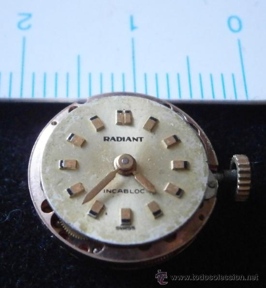 Recambios de relojes: Parte de reloj RADIANT - Foto 1