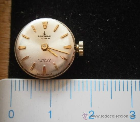 Pe&ccedil;as de reposi&ccedil;&atilde;o de rel&oacute;gios: Parte de reloj LEMIEUX by Spera, incabloc, swiss made