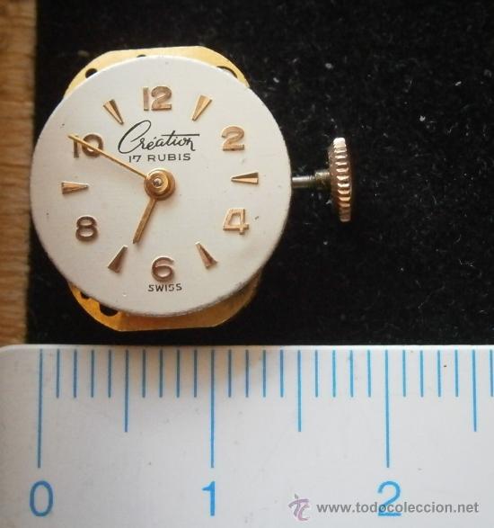 Pi&egrave;ces de rechange de montres et horloges: Parte de reloj CREATION, swiss
