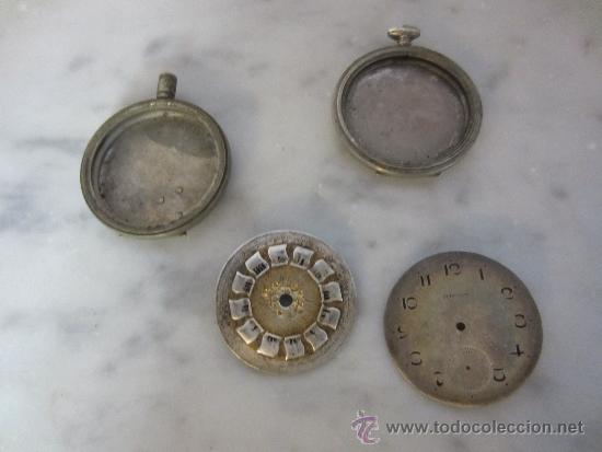 Recambios de relojes: dos esferas para reloj de bolsillo - Foto 1