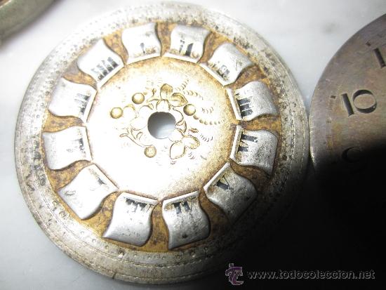 Recambios de relojes: dos esferas para reloj de bolsillo - Foto 2