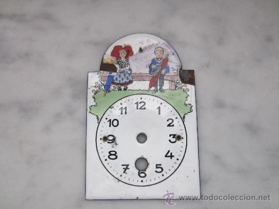 Recambios de relojes: esfera para reloj de pared miniatura - Foto 1