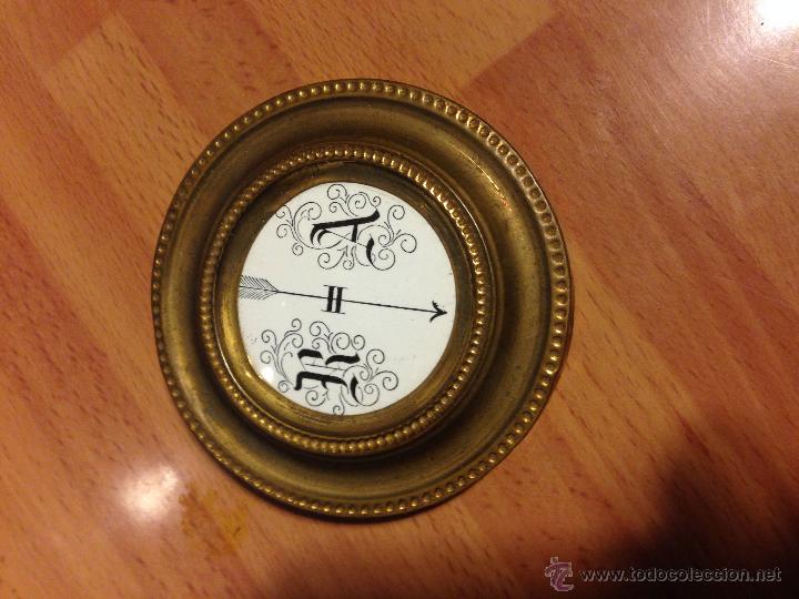 Recambios de relojes: Antiguo p&eacute;ndulo de reloj - Foto 1