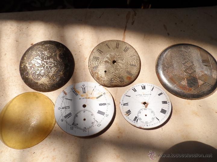 Recambios de relojes: reloj de bolsillo restos de reloj - Foto 2