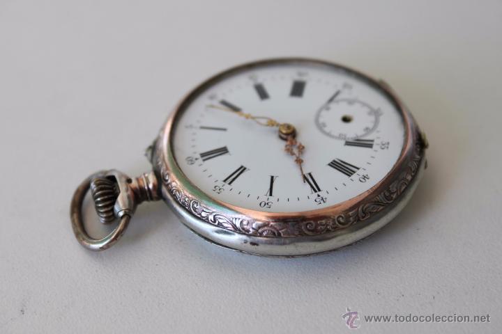 Remontoir cylindre, 6 rubis, reloj de bolsillo, - Sold through Direct Sale  - 49483642