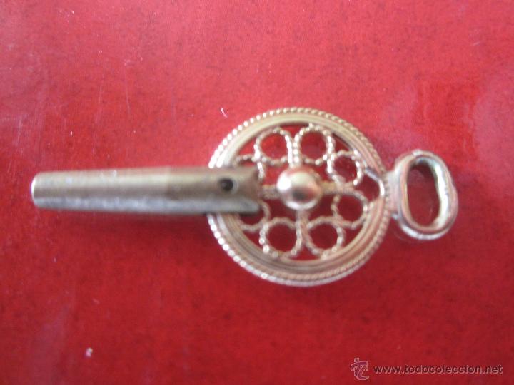Recambios de relojes: Llave de oro para reloj de bolsillo - Foto 1