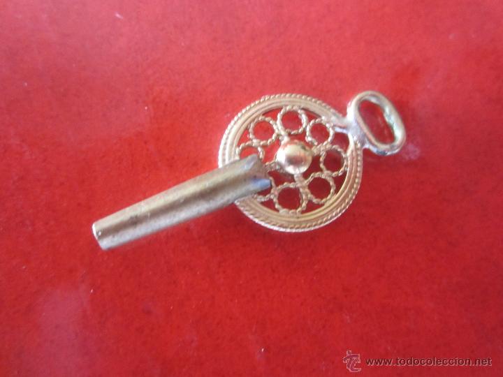 Recambios de relojes: Llave de oro para reloj de bolsillo - Foto 2