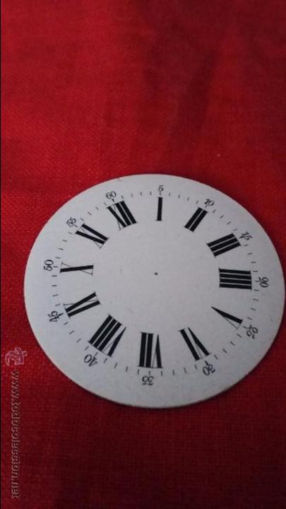 Recambios de relojes: ESFERRA DE RELOJ NUEVA DE 4.51 CM