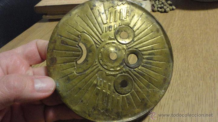 Ersatzteile f&uuml;r Uhren: ANTIGUA CHAPA TRASERA PARA RELOJ DESPERTADOR.A&Ntilde;OS 30.40.