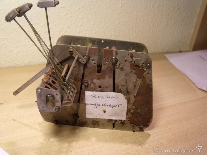 Pi&egrave;ces de rechange de montres et horloges: antigua maquinaria wetsminter con 5 martillos- a&ntilde;o 1900- lote 25- n&ordm; 1