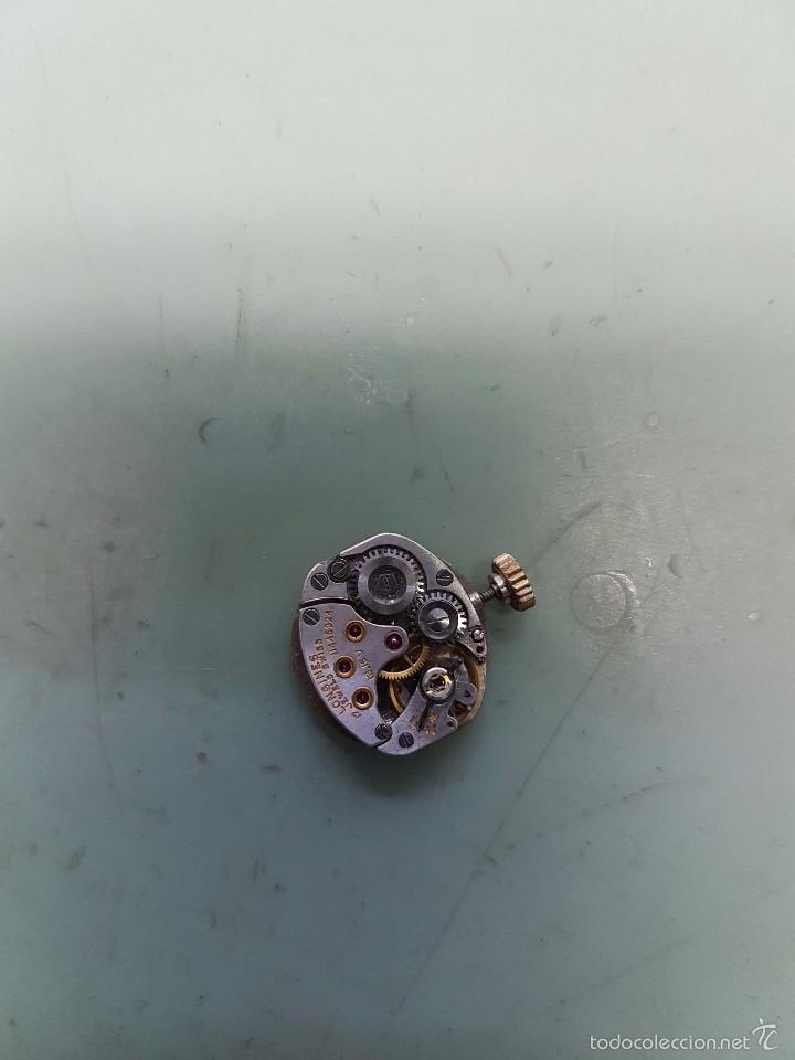 Pi&egrave;ces de rechange de montres et horloges: Maquina completa se&ntilde;ora Longines calibre 13.15V con agujas originales, esfera para restaurar