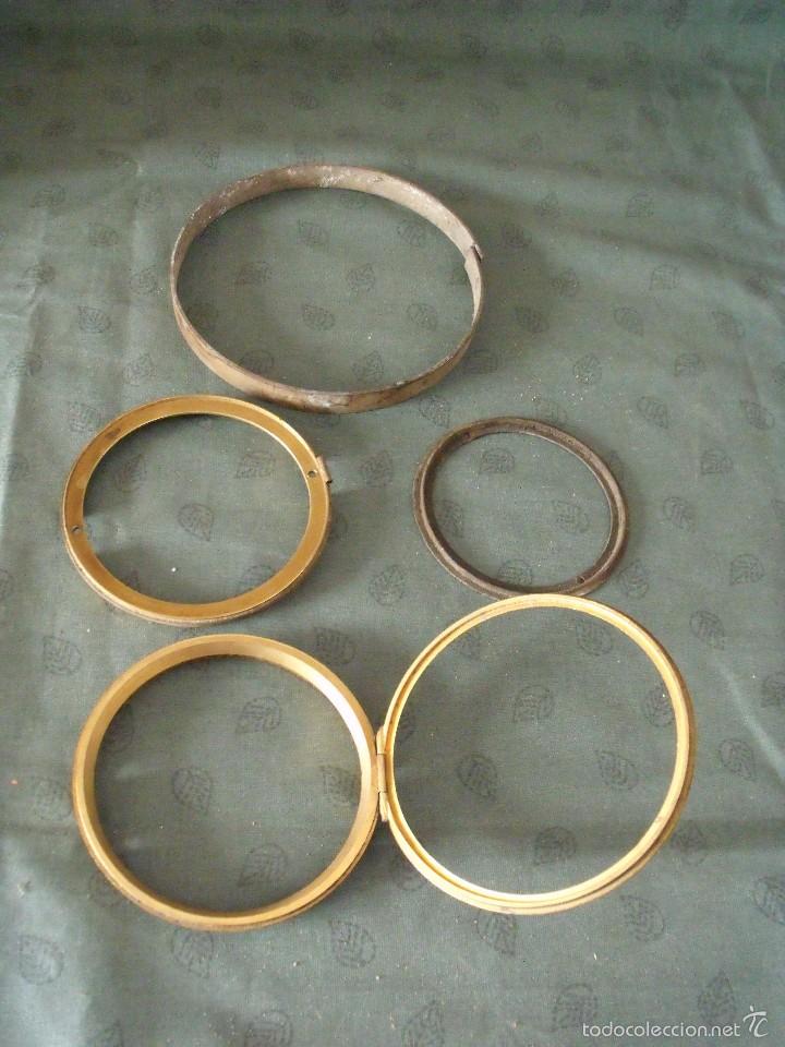 Pe&ccedil;as de reposi&ccedil;&atilde;o de rel&oacute;gios: 4 piezas para reloj sobremesa -maquina Paris- n&ordm; 11- lote 28