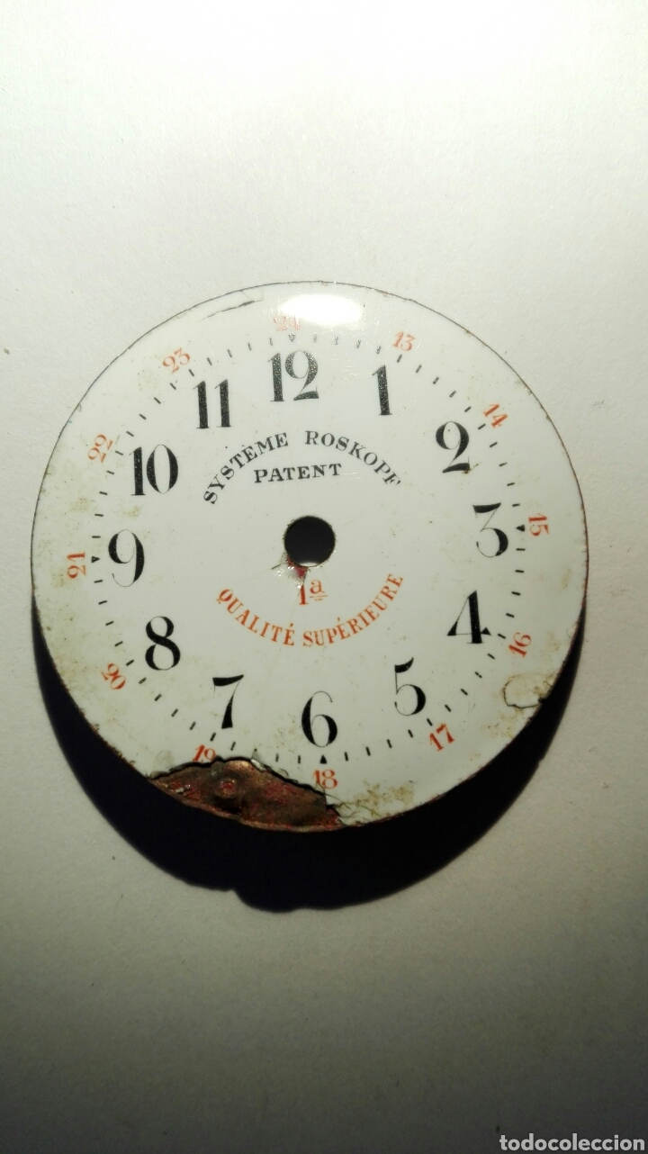 Recambios de relojes: Frontal reloj SYSTEME ROSKOPF PATENT - Foto 1