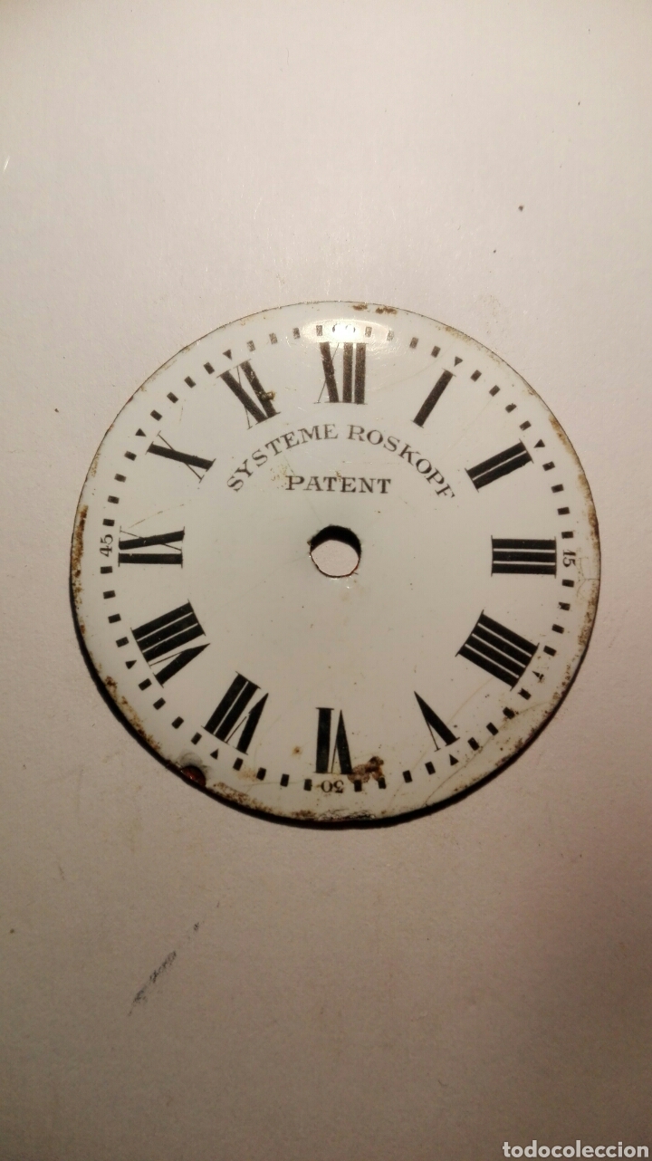 Recambios de relojes: Frontal reloj SYSTEME ROSKOPF - Foto 1