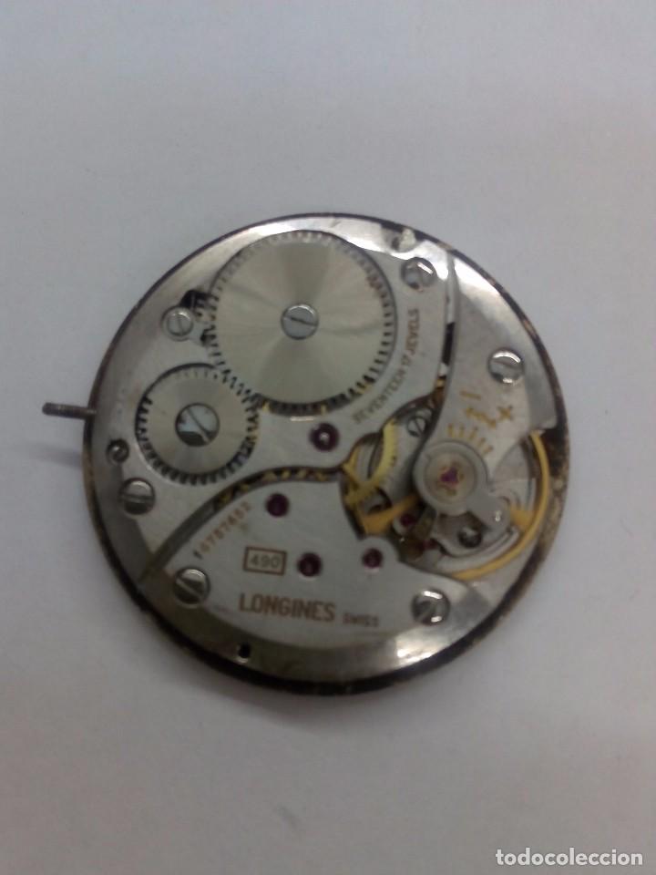 mecanismo o máquina reloj longines 490 - Comprar Recambios de relojes en  todocoleccion - 306766973