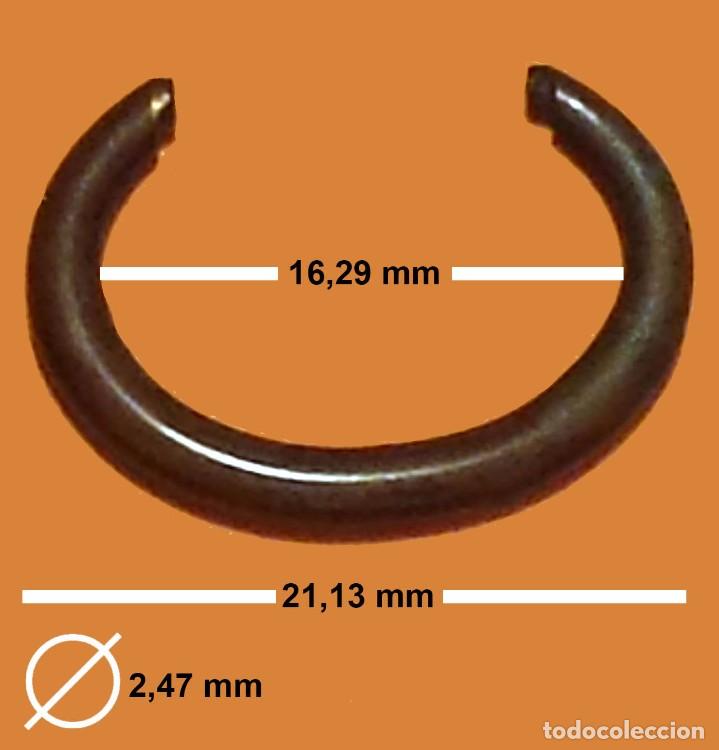 Ersatzteile f&uuml;r Uhren: ANILLA ASA PARA RELOJ BOLSILLO - VER MEDIDAS EN FOTO - X