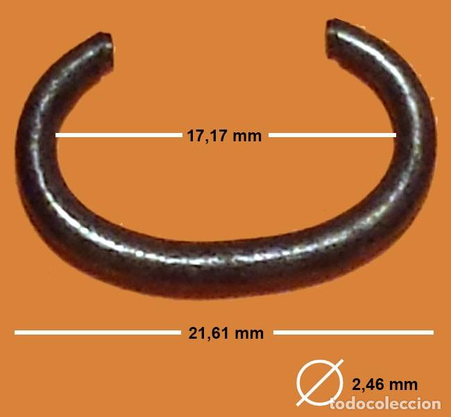 Ricambi di orologi: ANILLA ASA PARA RELOJ BOLSILLO - VER MEDIDAS EN FOTO - X