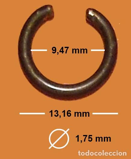 Ersatzteile f&uuml;r Uhren: ANILLA ASA PARA RELOJ BOLSILLO - VER MEDIDAS EN FOTO - X