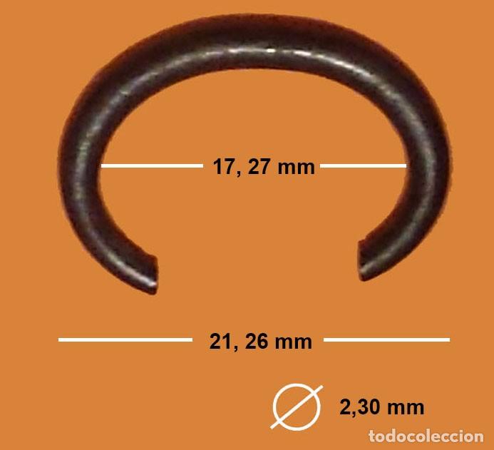 Ersatzteile f&uuml;r Uhren: ANILLA ASA PARA RELOJ BOLSILLO - VER MEDIDAS EN FOTO - X