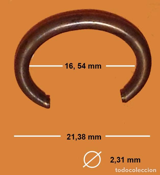 Ersatzteile f&uuml;r Uhren: ANILLA ASA PARA RELOJ BOLSILLO - VER MEDIDAS EN FOTO - X