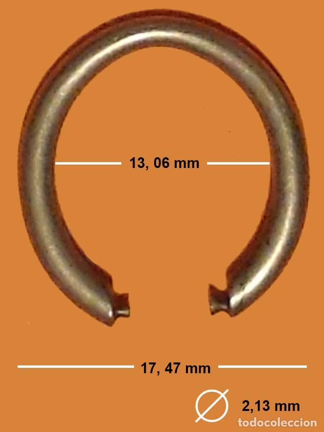 Ersatzteile f&uuml;r Uhren: ANILLA ASA PARA RELOJ BOLSILLO - VER MEDIDAS EN FOTO - X