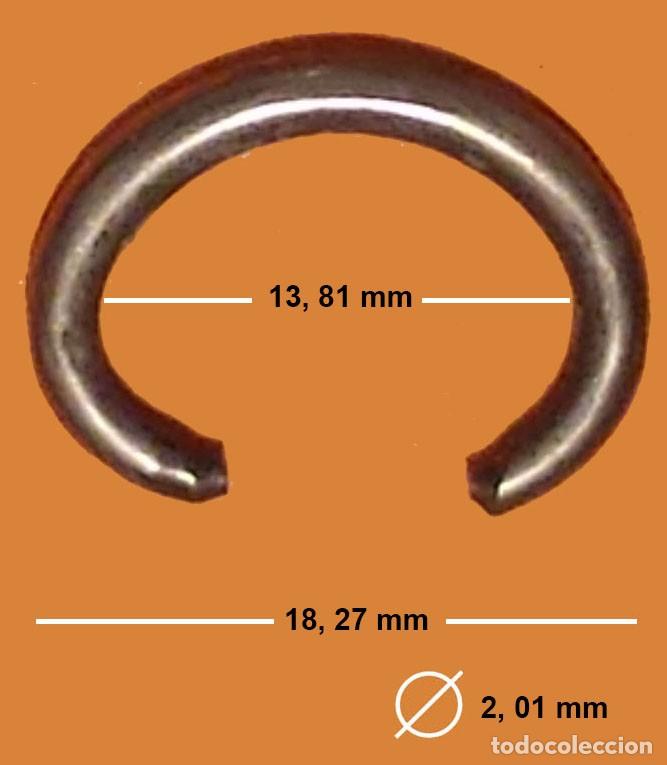 Ersatzteile f&uuml;r Uhren: ANILLA ASA PARA RELOJ BOLSILLO - VER MEDIDAS EN FOTO - X