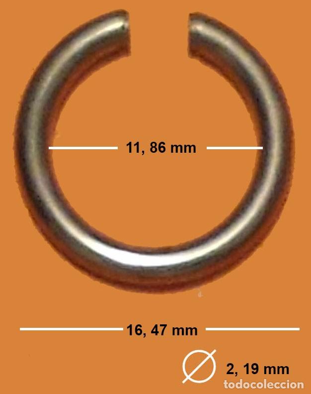 Ersatzteile f&uuml;r Uhren: ANILLA ASA PARA RELOJ BOLSILLO - VER MEDIDAS EN FOTO - X