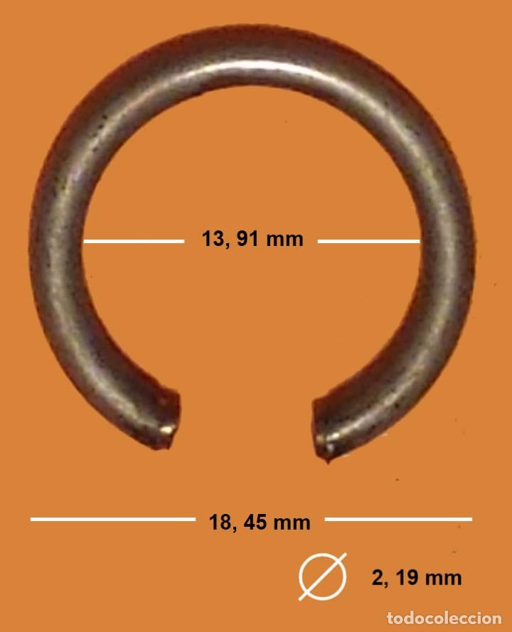 Ersatzteile f&uuml;r Uhren: ANILLA ASA PARA RELOJ BOLSILLO - VER MEDIDAS EN FOTO - X