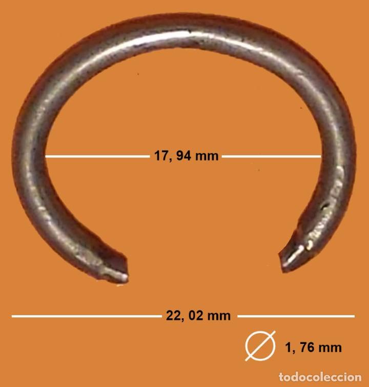 Ersatzteile f&uuml;r Uhren: ANILLA ASA PARA RELOJ BOLSILLO - VER MEDIDAS EN FOTO - X