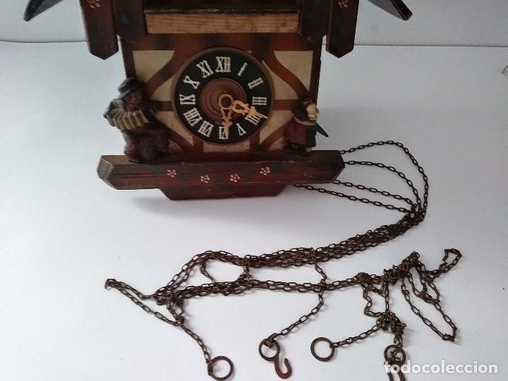 Recambios de relojes: reloj de cuco alem&aacute;n para restaurar - Foto 5