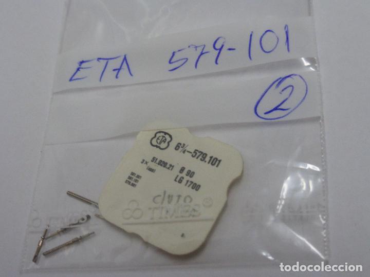 Recambios de relojes: Eta 579 101, dos tijas - Foto 1