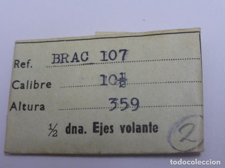 Recambios de relojes: Brac 107, dos ejes de volante - Foto 1