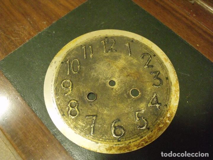 Ricambi di orologi: una esfera en chaa par reloj regulador- lote 94