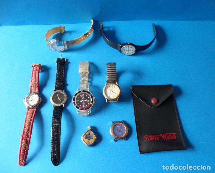 Spare Parts for Watches: Variado lote de Relojes para reparaci&oacute;n o Recambio - Despiece - Diversas marcas y &eacute;pocas