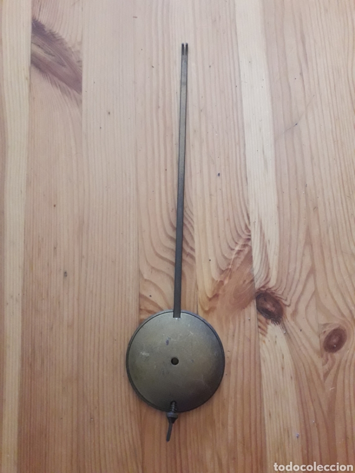 Recambios de relojes: Pendulo reloj 30 cm aprox largo - Foto 2