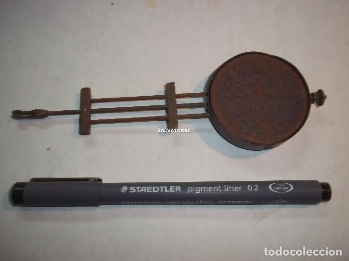 Recambios de relojes: PENDULO DE RELOJ .  15 CENTIMETROS. TIPO IMPERIO - Foto 2