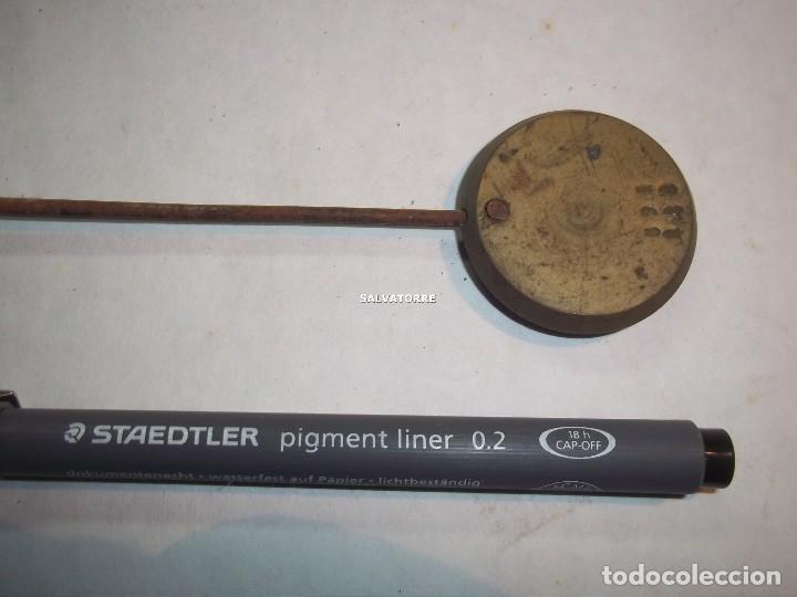 Recambios de relojes: PENDULO DE RELOJ .  18&acute;5 CM . 81 GRAMOS - Foto 2