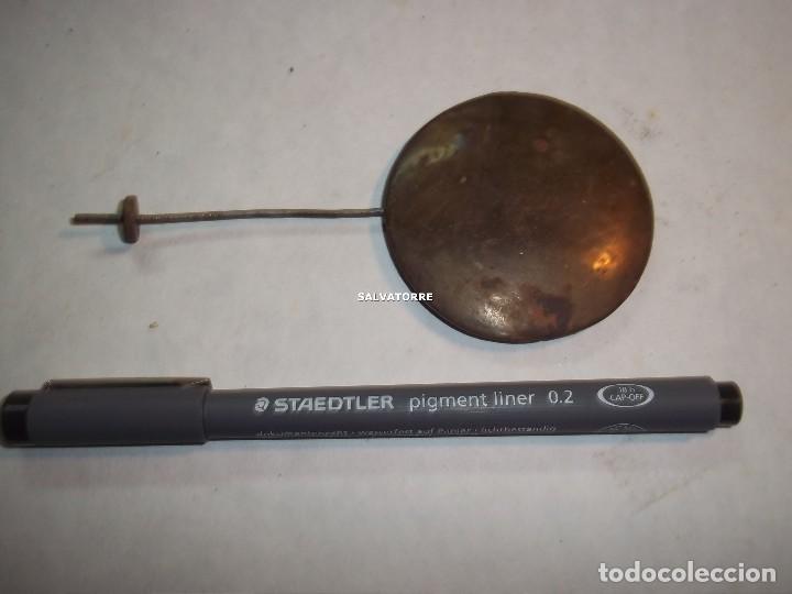 Recambios de relojes: PENDULO DE RELOJ .  11&acute;5 CENTIMETROS.56 GRAMOS - Foto 1