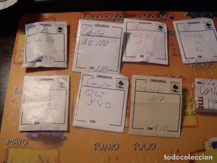 Ersatzteile f&uuml;r Uhren: restos de relojeria 8 LOTES CASIO n&ordm; 1 - lote 108