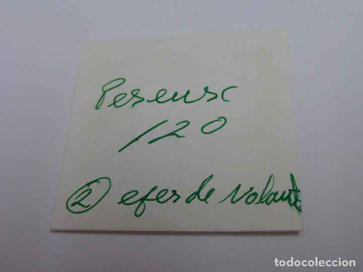 Pi&egrave;ces de rechange de montres et horloges: Peseux 120, un eje de volante, ver equivalencias