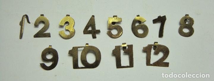 Pi&egrave;ces de rechange de montres et horloges: N&uacute;meros para reloj.