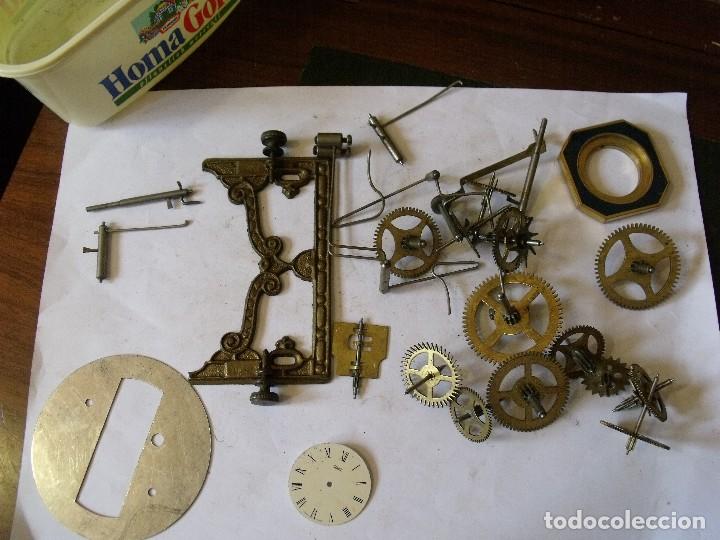 Spare Parts for Watches: 25 piezas:ruedas enganche, martillos, venterol, escapes- lote 128