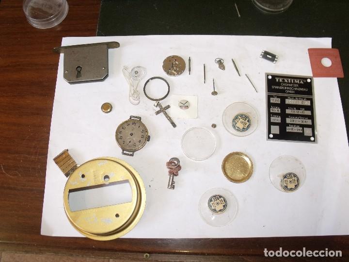Spare Parts for Watches: GRAN LOTE DE PIEZAS  PARA REPARACION RELOJES MECANICOS - LOTE 128