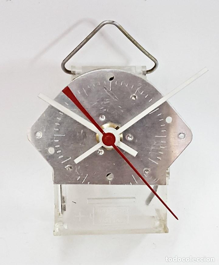 Recambios de relojes: Antiguo movimiento de reloj de pared.ONE(1)JEWEL L4T38 Made in France.